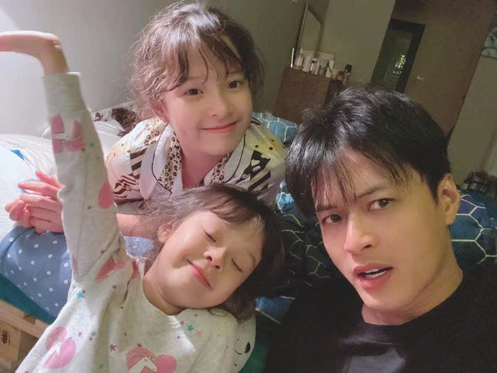 Các con là động lực nam diên viên vượt qua bão giông.