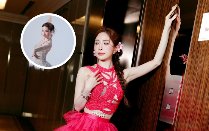 Showbiz 24h: Quỳnh Nga đang tập luyện chăm chỉ cho Bước nhảy hoàn vũ. Ảnh: FBNV