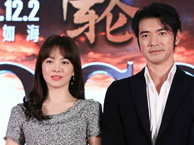 Kim Thành Vũ từng đóng chung với Song Hye Kyo, khiến nữ diễn viên xứ Hàn ấn tượng. 