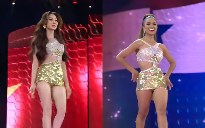 Hàng chục thí sinh lộ nội y trong phần mở màn Miss Grand International 2024, Quế Anh cũng 'dính chưởng' Ảnh 2