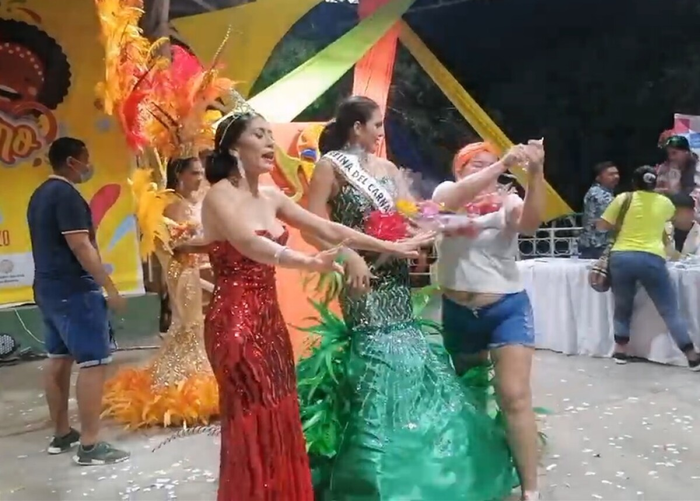 Mẹ của Jineth Ariza cướp vương miện từ tân hoa hậu.