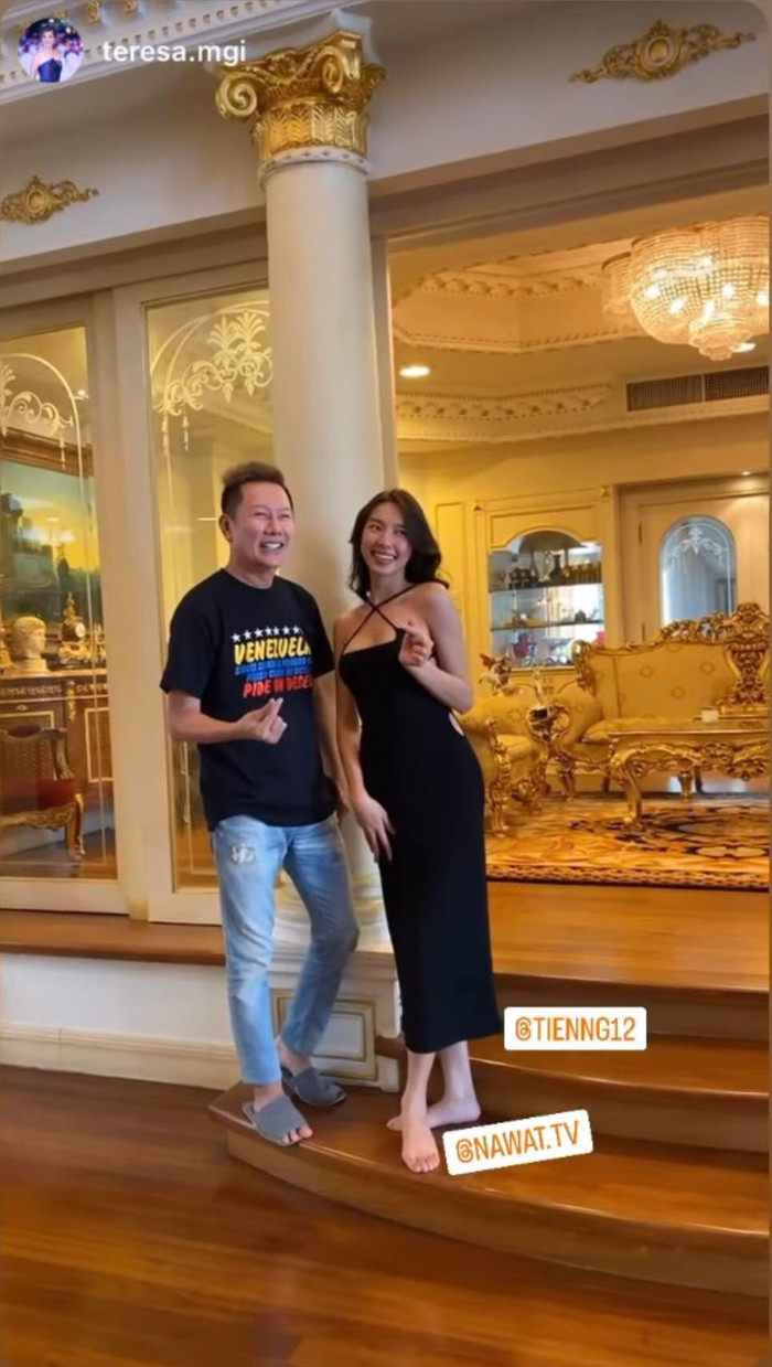 Không gian nhà của chủ tịch Miss Grand toát ra 'mùi tiền', hoành tráng như lâu đài.