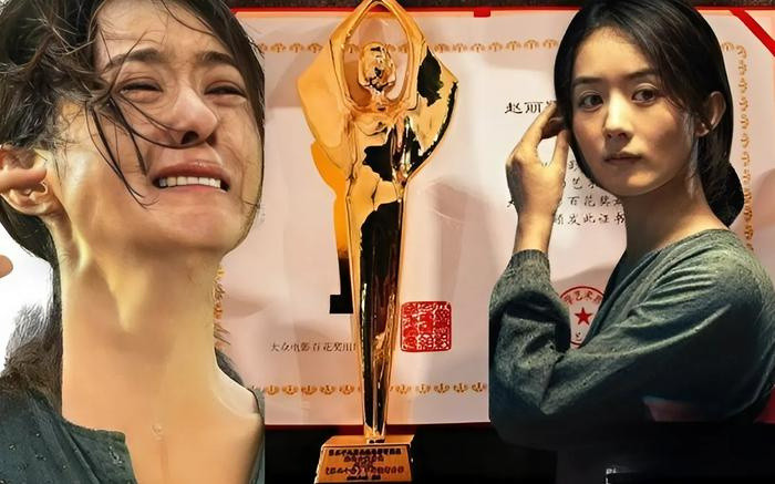 Triệu Lệ Dĩnh đạt được nhiều thành tựu về phim điện ảnh lẫn truyền hình trong năm qua. 