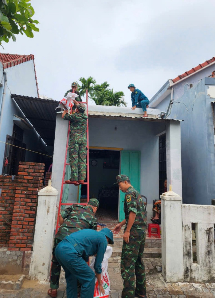 Quảng Nam gia cố nhà cửa chống bão Trami.