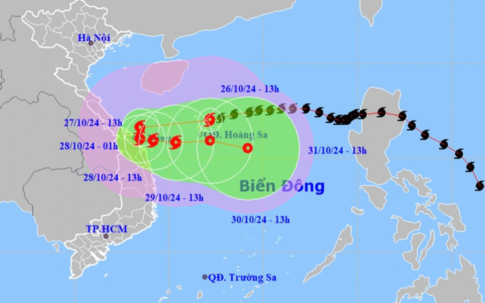Cảnh báo khẩn cấp: Bão Trà Mi áp sát miền Trung, gió giật, mưa to kéo dài Ảnh 2