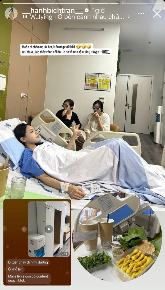 Bạn gái Vũ Văn Thanh bất ngờ nhập viện.