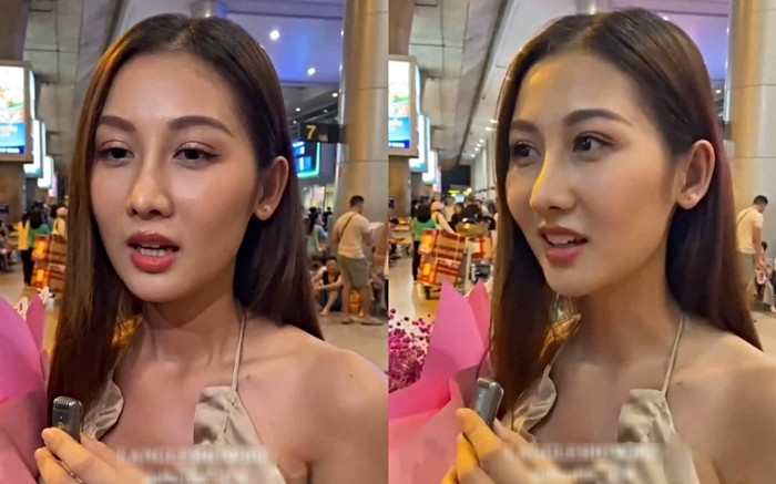 Hoa hậu Quế Anh khó thở, xỉu sau cánh gà khi nghe công bố kết quả Ảnh 2