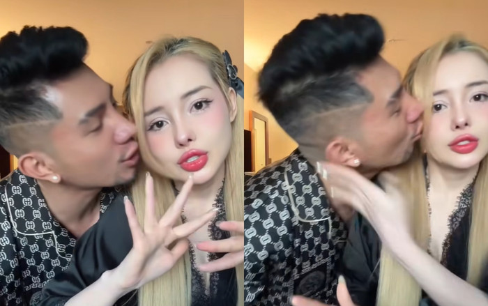 Ngân 98 'tác động vật lý' Lương Bằng Quang vì hôn khi chưa xin phép.