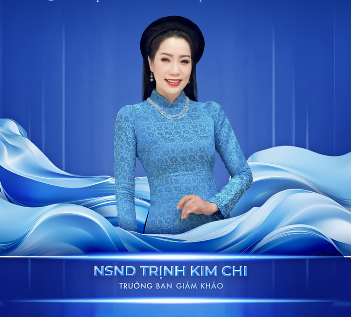 NSND Trịnh Kim Chi là trưởng ban giám khảo cuộc thi.