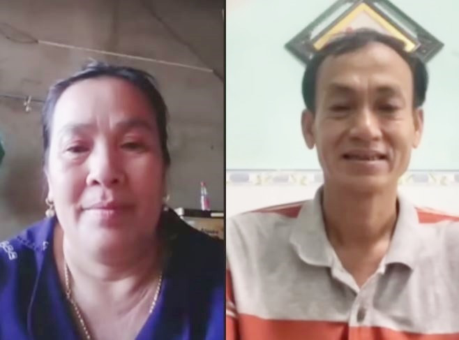 Chị Trang đã gặp lại em trai sau 48 năm.