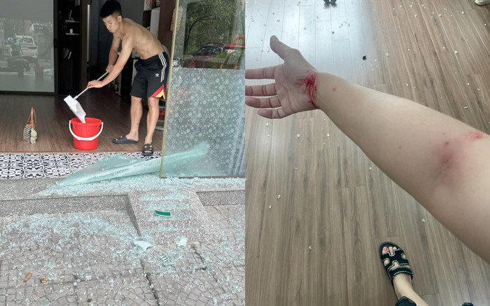 Vợ Bùi Tiến Dũng bị thương Ảnh 2