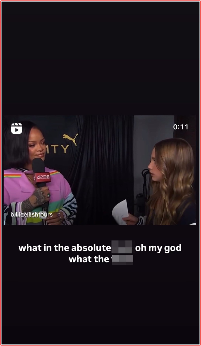 Được Rihanna ngỏ lời hợp tác, Billie Eilish: 'Cái quái gì thế này' Ảnh 3