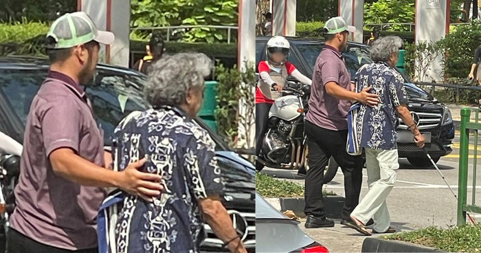 Thấy cụ ông khiếm thị xuống xe buýt, nam tài xế bỏ lái xe để làm một việc Ảnh 1