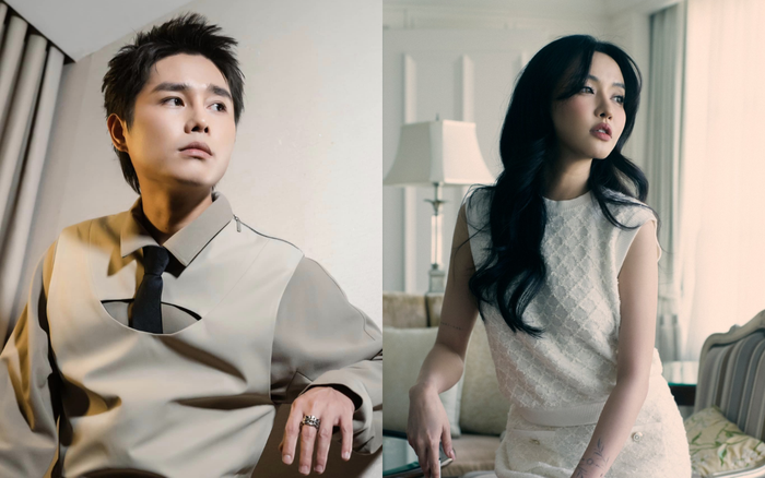 Tăng Duy Tân và Bích Phương được nhiều khán giả khen đẹp đôi dù nữ ca sĩ lớn hơn bạn trai 'tin đồn' khoảng 6 tuổi. Ảnh: FBNV