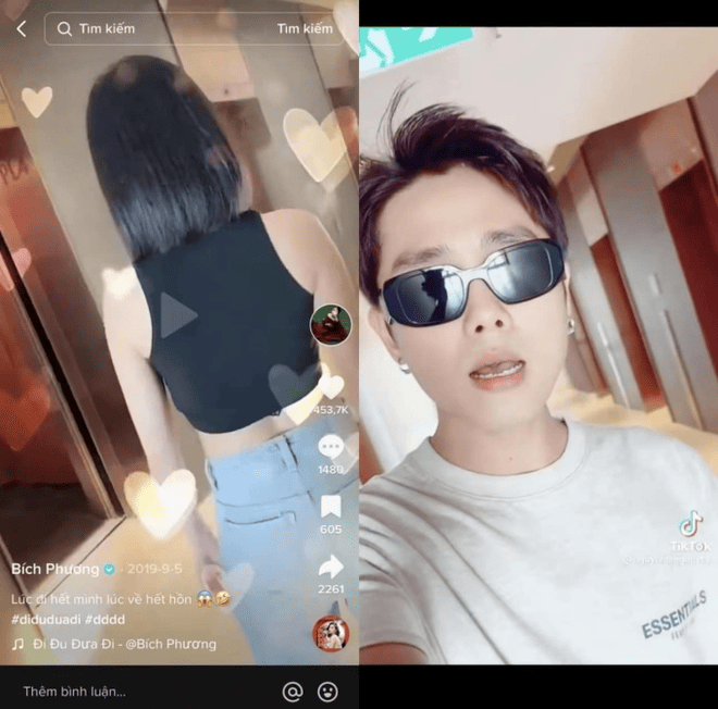 Cư dân mạng liên tiếp 'soi' ra hint hẹn hò giữa Tăng Duy Tân và Bích Phương. Ảnh: Sưu tầm