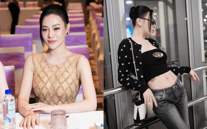 Phương Oanh khoe eo phẳng lì, không một vết rạn sau khi sinh đôi Ảnh 2