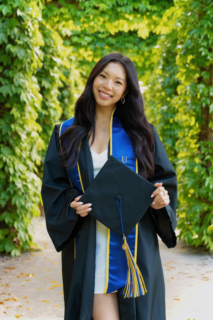 Nhan sắc con gái Hồng Đào được nhiều khán giả khen ngợi.