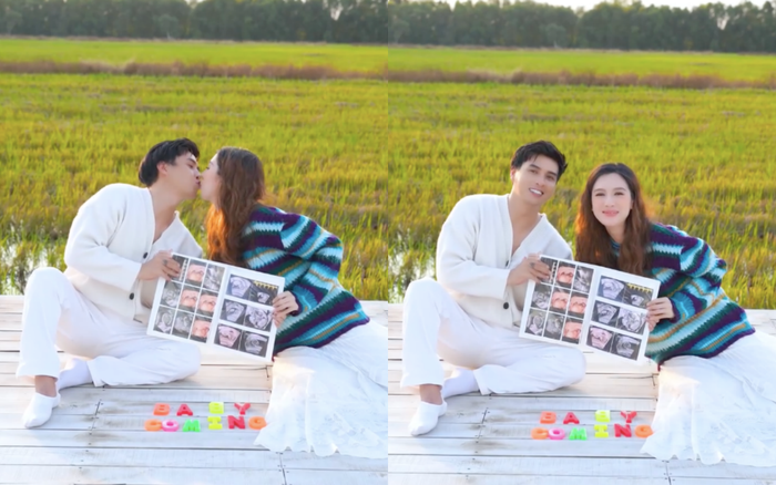 Nam ca sĩ Hồ Quang Hiếu và Tuệ Như chuẩn bị đón con đầu lòng sau hơn 1 năm kết hôn. 