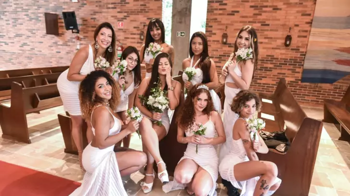 Chân dung 9 người vợ của nam người mẫu Brazil.