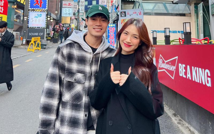 Hoà Minzy từng không ngần ngại sang tận Hàn Quốc để cổ vũ người bạn thân Văn Toàn thi đấu.