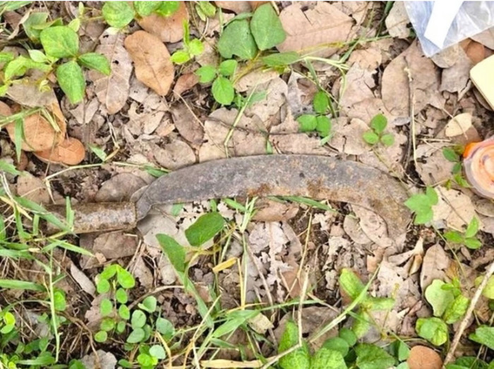 Hiện trường nơi xảy ra vụ việc đau lòng.