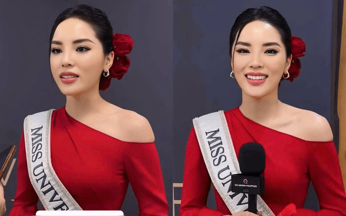 Kỳ Duyên nói tiếng Anh ra sao khi lần đầu phỏng vấn ở Miss Universe? Ảnh 2