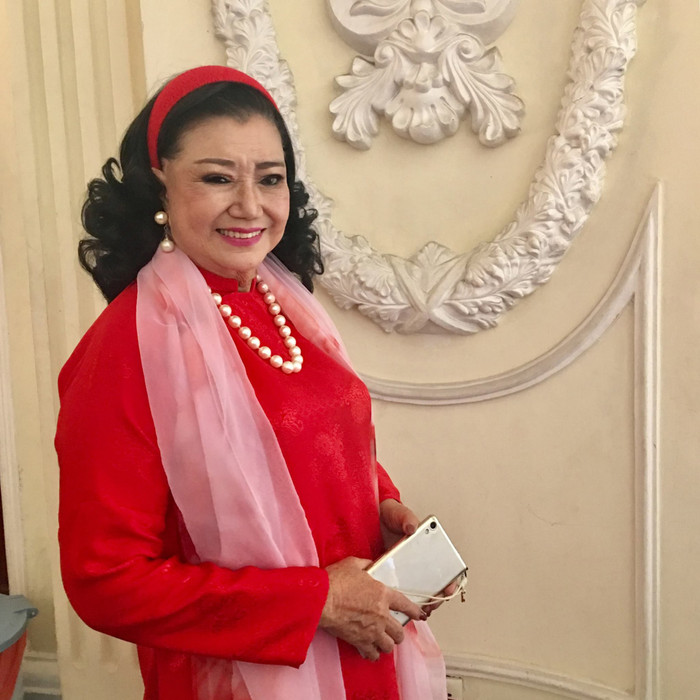 Nhiều năm qua, NSND Kim Cương tích cực, bền bỉ hoạt động thiện nguyện. 