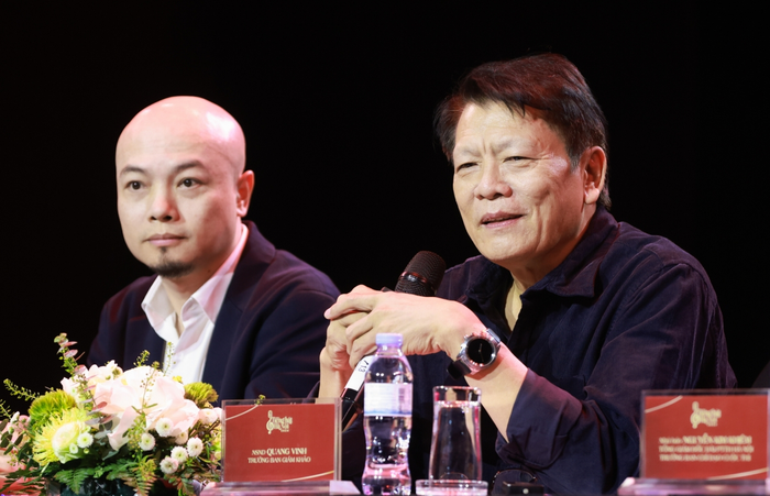 NSND Quang Vinh là một trong những cái tên ngồi 'ghế nóng' Tiếng hát Hà Nội 2024.