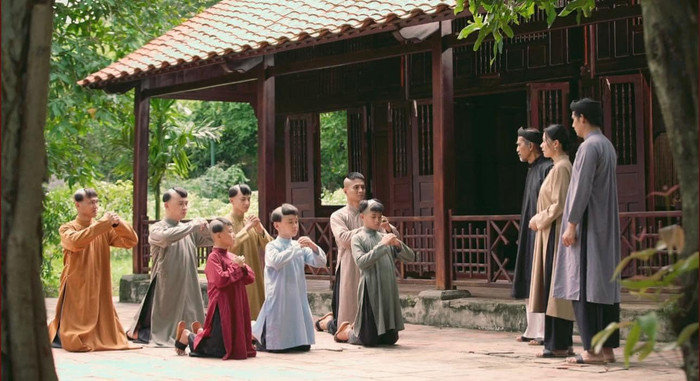 Gia đình nhỏ hạnh phúc của Thanh Thức - Thanh Hiền ở dự án mới.