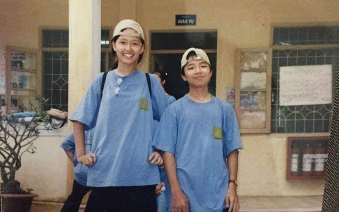 Mai Phương Thuý gầy khẳng khiu, cao vượt trội từ thuở niêu thiếu Ảnh 2