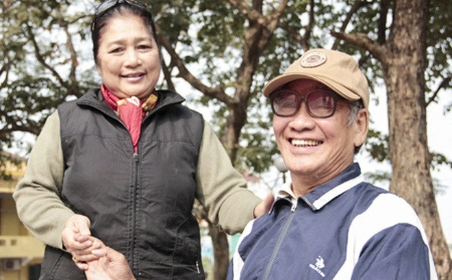 NSƯT Kim Xuyến nhiều năm chăm chồng bị tai biến nhưng bà không than vãn.