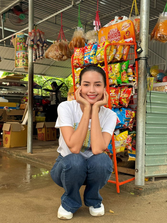 Ngọc Châu hiện đã tươi tắn và tràn đầy sức sống hơn sau biến cố gia đình.