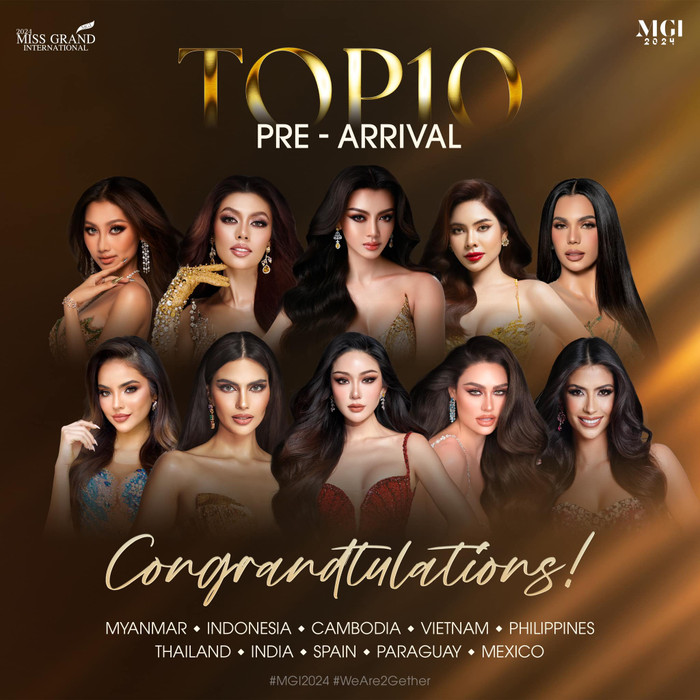 Top 10 thí sinh được chọn dùng cơm tối với Mr. Nawat lộ diện. 