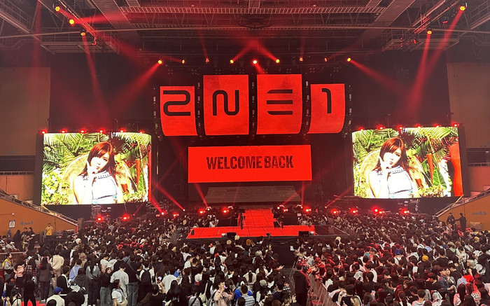 Concert tái xuất của 2NE1 tại Hàn Quốc xập xệ đến khó tin Ảnh 2