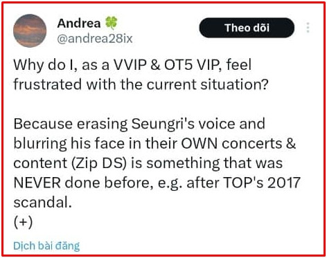 Fan Seungri chỉ trích thành viên BIGBANG Ảnh 5