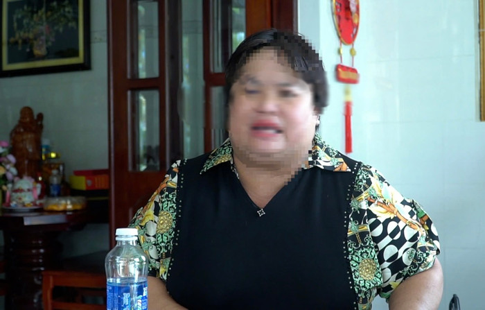 Bà L.T.H cho rằng những thông tin trên mạng xã hội về gia đình bà là sai sự thật.