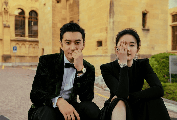 Năm 2019, Huỳnh Hiểu Minh và Lưu Diệc Phi có cơ hội làm việc chung qua dự án của một nhãn hàng. Người hâm mộ lại được phen xuýt xoa, thích thú vì khung hình 'gấp đôi visual' của cả hai. Ảnh: Sưu tầm