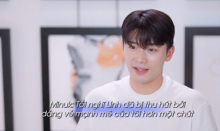 Minuk có nhiều ấn tượng với Bùi Khánh Linh.