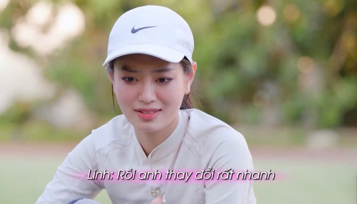 Bùi Khánh Linh bày tỏ cảm xúc khi Minuk tình tứ với người con gái khác.