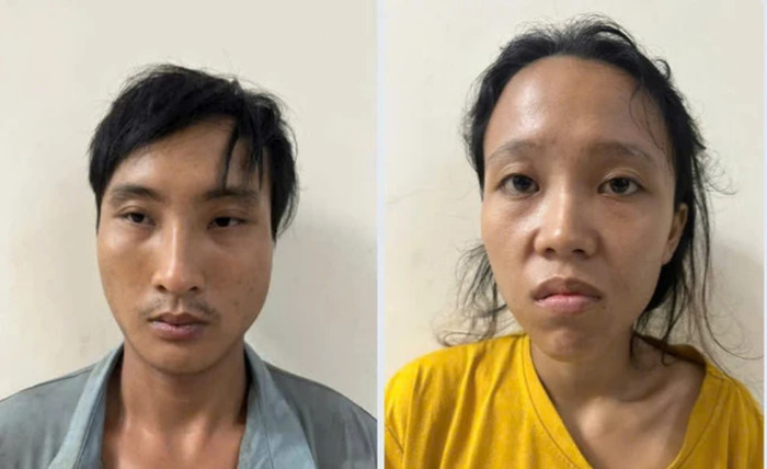 Nguyễn Quốc Toàn và Lê Thị Thanh Tâm. Ảnh: SGGP