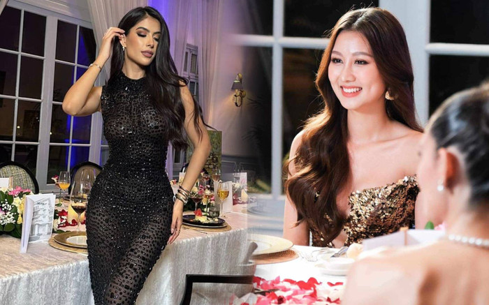 Đối thủ của Hoa hậu Quế Anh đi thi kiểu 'phú bà', dát hàng hiệu hơn 1 tỷ đồng Ảnh 2