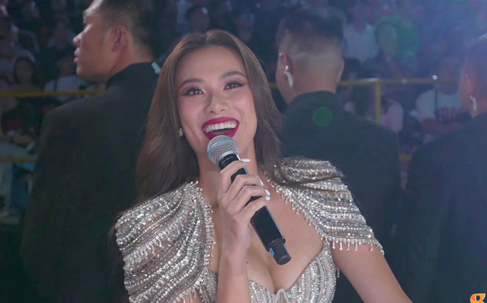 Á hậu Kim Duyên bất ngờ trở thành tâm điểm bị soi mói, chỉ trích sau màn ứng xử của Bùi Xuân Hạnh.