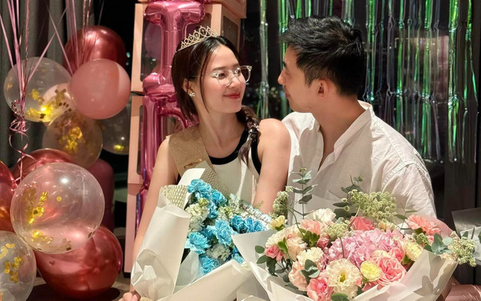 Midu đón tuổi mới rực rỡ, chồng thiếu gia vẫn giữ một thói quen Ảnh 2