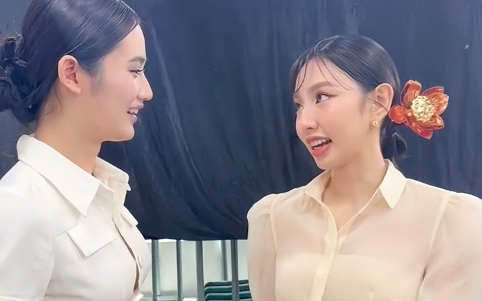 Xin chụp hình cùng Thuỳ Tiên, Ý Nhi nhận được câu trả lời 'xịt keo' Ảnh 2