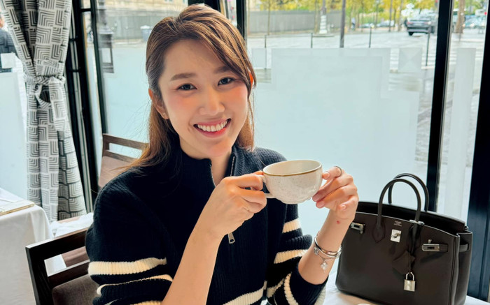 Lộ ảnh Thuý Ngân và bạn trai tin đồn thân mật ở Pháp Ảnh 2