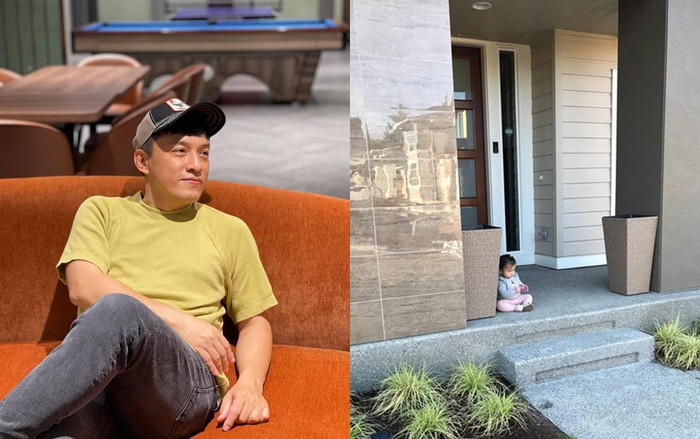 Tổ ấm của vợ chồng Lam Trường tại Mỹ. 