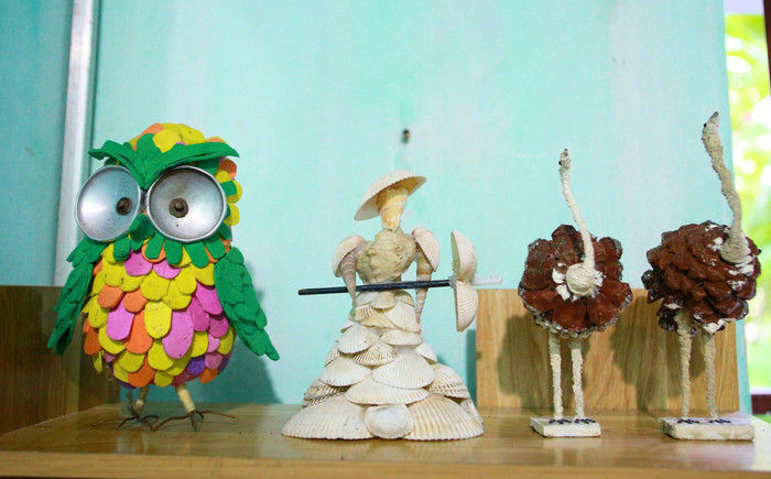 'Nghiện sống xanh', chàng trai khuyết tật ngày ngày thổi hồn cho rác Ảnh 13