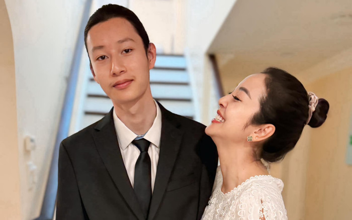 Con trai Hoa hậu Jennifer Phạm cao 1,9m, diện mạo khác lạ ở tuổi 16 Ảnh 2