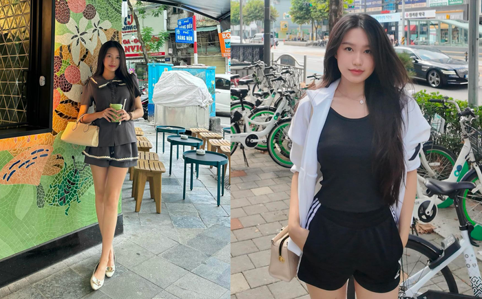 Vợ Đoàn Văn Hậu khá ưa chuộng mẫu túi hiệu này, thường diện nó xuống phố.