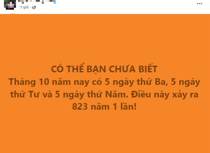 Bài đăng được lan truyền trên mạng xã hội.